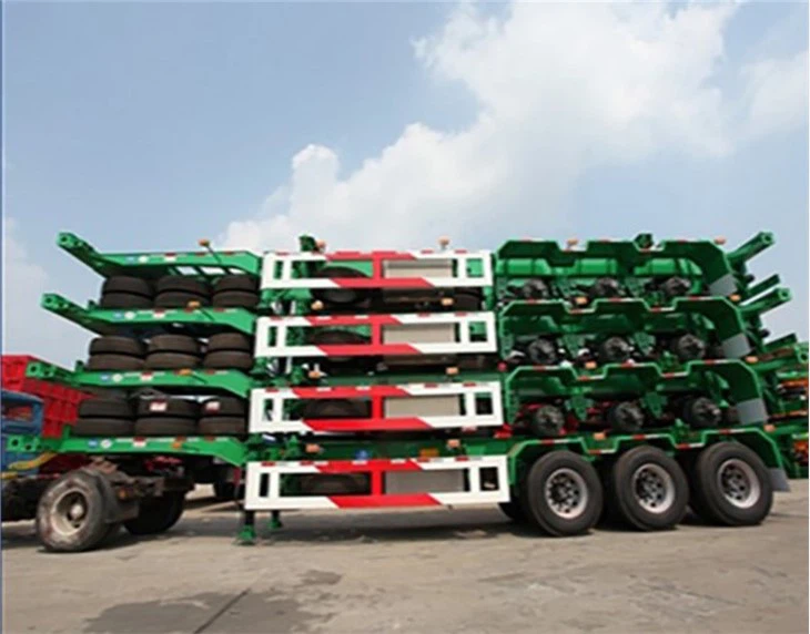 40ft Container Skeleton Semi Trailer