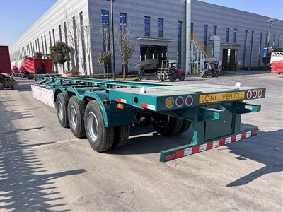 รถกึ่งพ่วงโครงกระดูก